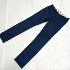 Dickies ディッキーズ スリムパンツ 28インチ ネイビー 細身 チノパン
