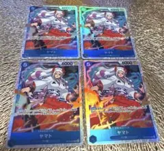 ワンピースカード ヤマト SR 【4枚セット】 受け継がれる意志