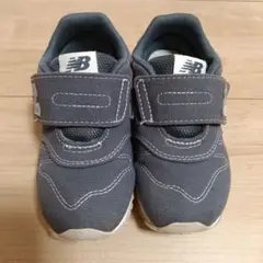 New Balance キッズスニーカー グレー ベルクロ　16センチ　16cm