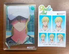 忘却バッテリー　藤堂葵　アクリルブロック　シール