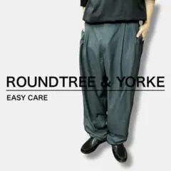 ★★BIGサイズ★ROUNDTREE&YORKE 2タックパンツ SL1-719