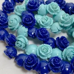 cR081/SALE！人工石◇バラ　約12mm2連