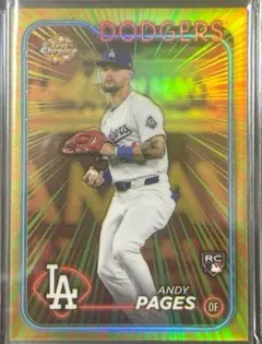 アンディパヘズ　2024 topps chrome update MLB SSP