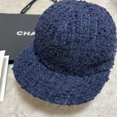 CHANEL 【新品】希少ツイードキャップ