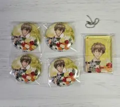 新テニスの王子様　テニプリスト　バースデー　アクキー・缶バッジ　忍足謙也
