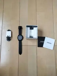 FOSSIL スマートウォッチ ブラック 本体