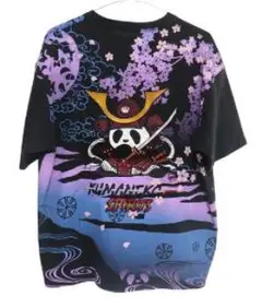 Pandiesta japanパンディエスタ新品メンズ半袖TシャツL刺繍サンプル