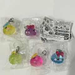 ほっぺちゃん　めじるしアクセサリー　5種　ガチャ　カプセルトイ