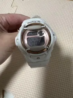 【中古 ジャンク品】CASIO Baby-G3針 デジタル腕時計 ピンクゴールド