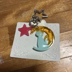 月と星の猫チャーム