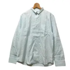 シップス L メンズ シャツ ドレスシャツ 薄水色 春秋冬