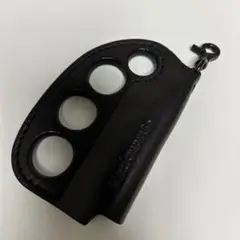 希少品　ブラックミーンズキーホルダー　お守りケース　大 black means お守りケースネックレス・ブラック×シルバー - tity