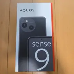 AQUOS sense9 ブラック【新品未開封】