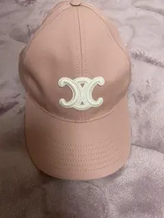 CELINE セリーヌ トリオンフベースボールキャップ ヴィンテージピンク CELINE(セリーヌ) トリオンフベースボールキャップ 2AUT6969P