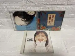 【CD】酒井法子『TWIN BEST/有縁千里/スノーフレイクス』3枚セット