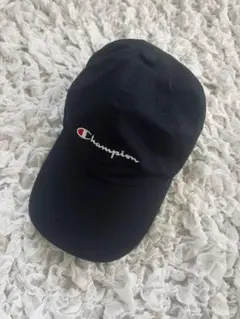 Champion 黒 キャップ