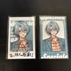 渚トラウト　1周年　チェキカード　ノーマル1枚&レア1枚　すぺしゃーれ　計2点