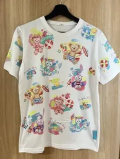 公式ディズニーダッフィー＆フレンズ　半袖Tシャツ　サニーファン　シェリーメイ　M