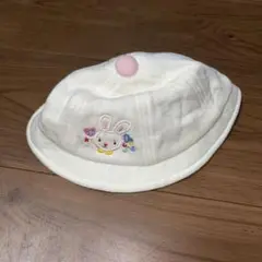 MIKIHOUSE ベビー帽子 ホワイト 44