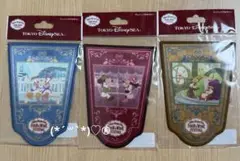 ディズニー　フードアンドワインフェスティバル　ワッペン　3種類