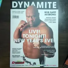 DYNAMITE! 2003年12月31日パンフレット