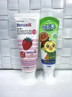 フッ素 こども用 歯磨き粉 セット