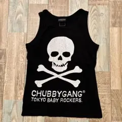 CHUBBYGANG チャビーギャング スカルタンクトップ ブラック XS