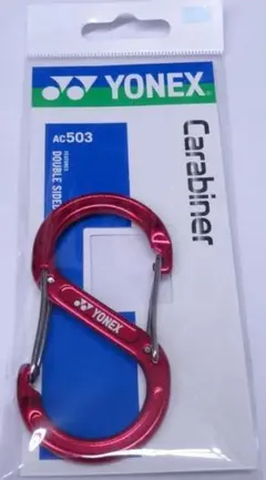 ヨネックス　カラビナ AC503　シャインレッド ／〠ｍ