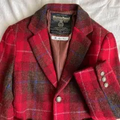 Harris Tweed 生誕100周年ブラックラベル ツイードジャケット