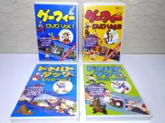 DVD4点セット、すべて未開封／グーフィー&ドナルドダック