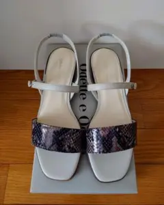 美品 【Odette e Odile】OFC ツインベルトサンダル 20↓
