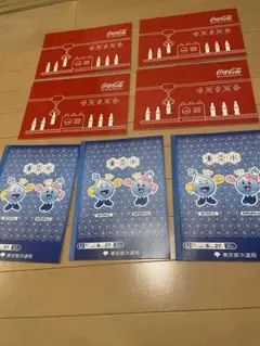 【新品未使用】コカコーラなど　ノート7冊