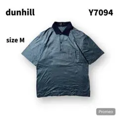 【即購入OK】dunhill 半袖ポロシャツ　サイズ38 ブルー