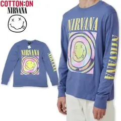日本未発売 COTTON ON NIRVANA スマイルロゴ 長袖Tシャツ M