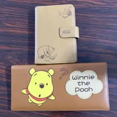 (8-85)CLASSIC POOH システム手帳と長財布