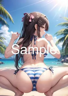 A4サイズアートポスター 1点もの 美女ポスター最高品質 E-J-９９