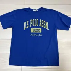 U.S. POLO ASSN. 青 Tシャツ Lサイズ