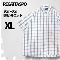 90s REGATTASSPORT半袖シャツXL ゆるダボ CBOYストリート