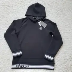 新品未使用　G/FORE ジーフォア パーカー ブラック　L 40 B品