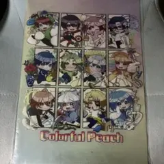 カラフルピーチ　シェアハウス　クリアファイル