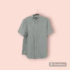 CHAPS チャップス 半袖シャツ Lサイズ ボタンダウンシャツ YA4234