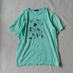 24時間テレビ ミントグリーン Tシャツ LL　半袖