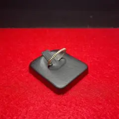 【ヴィンテージ】13号 アンティークリング チェーンリング ゴールド r3