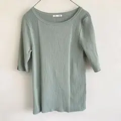 GU リブボートネック Mサイズ