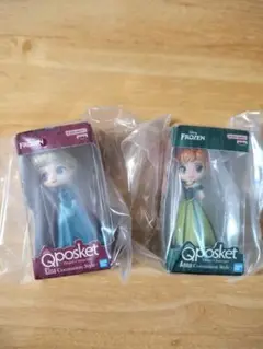 Qposket エルサ・アナ ガチャガチャ