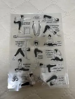 ヨガポーズ スタンプセット