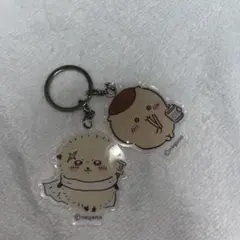 ちいかわキーホルダー　ラッコ　栗まんじゅう