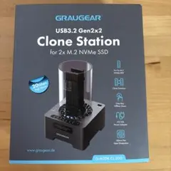 GRAUGEAR NVMe M.2 SSD Clone デュプリケーター