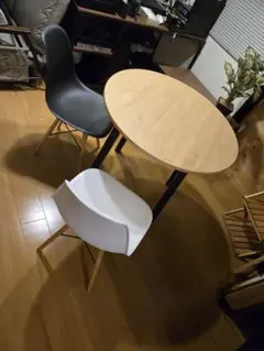 IKEA イケア PINNTORP ピントルプ テーブル、チェア3点セット