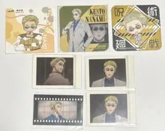 七海建人 コースター ぱしゃこれ フィルム風クリアカード 7点セット